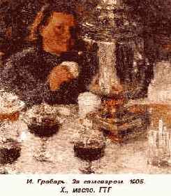 И. Грабар «За самоваром»