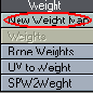 Чтобы создать карту используйте команду New Weight Map