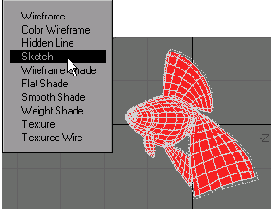 Как и режим Color Wireframe режим